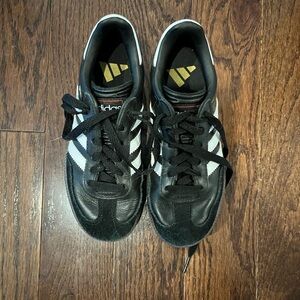 Adidas Samba Youth Black and White Athletic Shoes